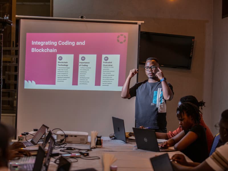 Integration of coding and blockchain